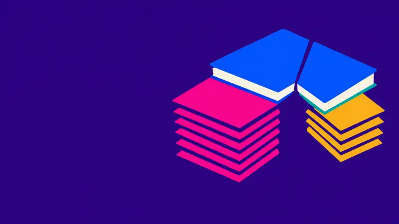A cream paper ledger splitting into two uneven stacks, standing for a CRM that two teams no longer trust.